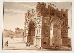 De Boog van Janus: Opgraving van het Forum Boarium, 1833
